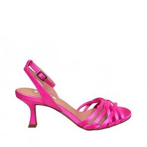 NEW BIBI LOU women's bea open toe heel in pink